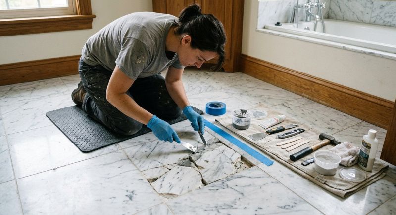 Marble Tile Repair