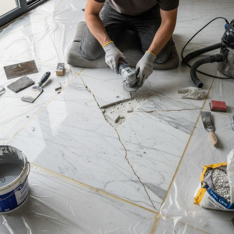 Local Marble Tile Repair pros at work