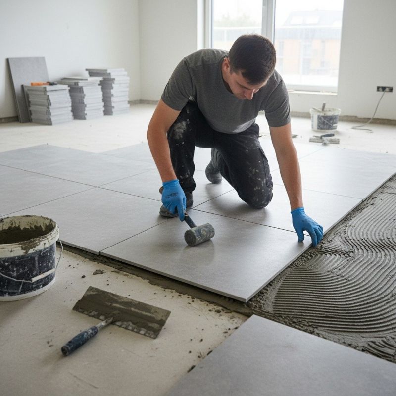Slate Tile Floor Installation in Baltimore, MD