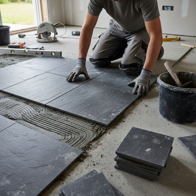 Terrazzo Flooring Installation in Alpharetta, GA