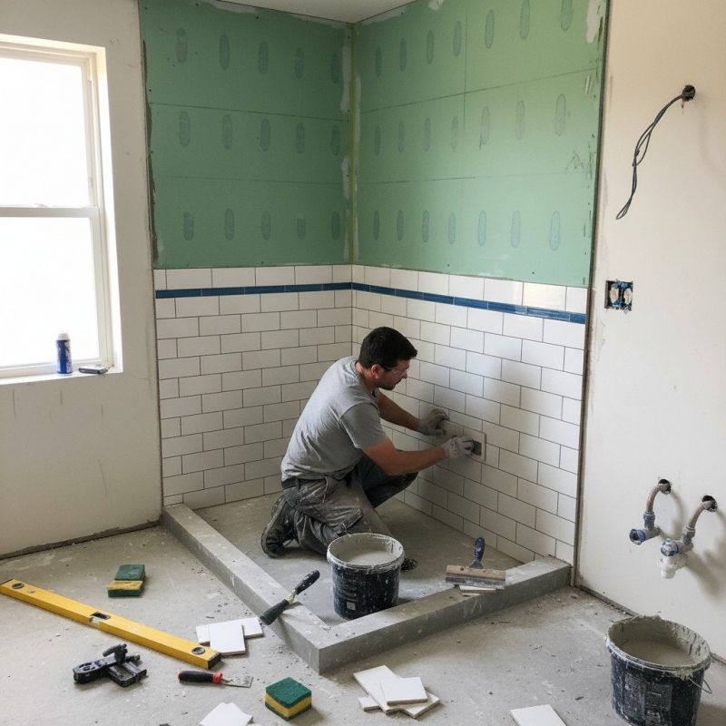 Bathroom Tile Installation in Conroe, TX