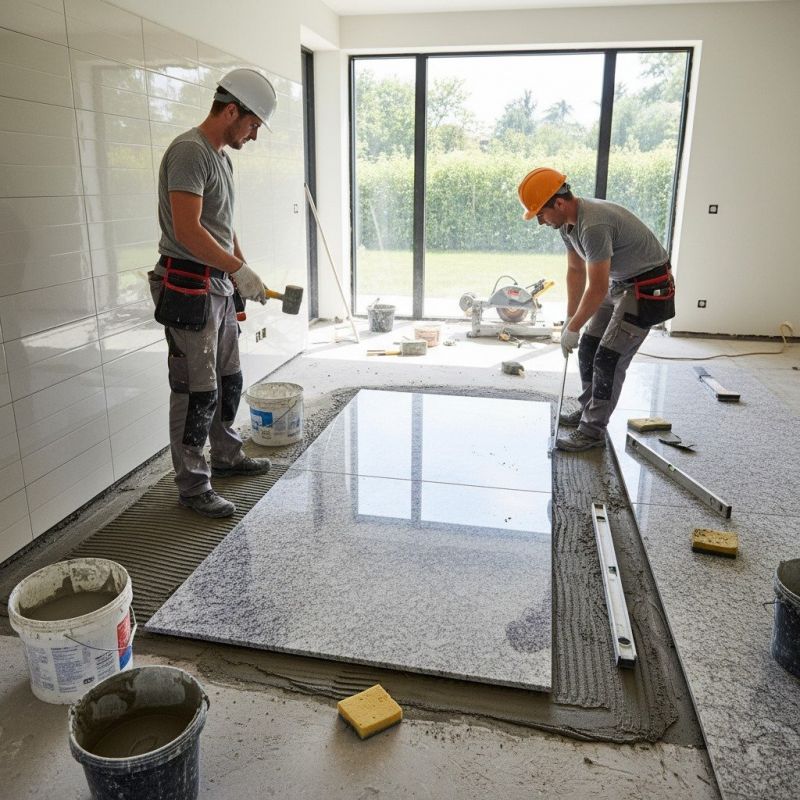 Granite Tile Installation in Kansas City, KS