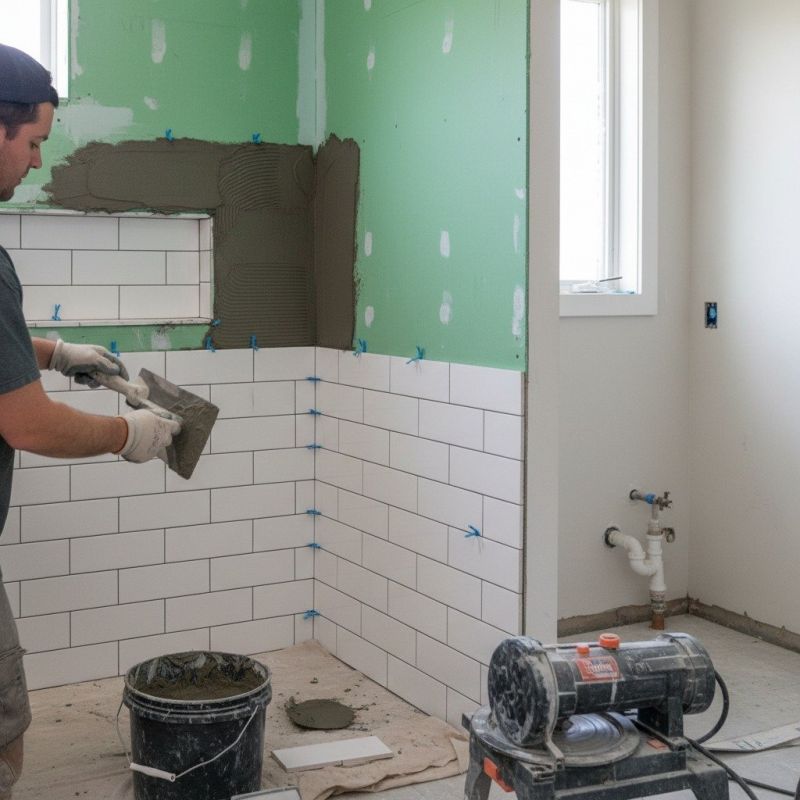 Shower Floor Tiling in Longmont, CO