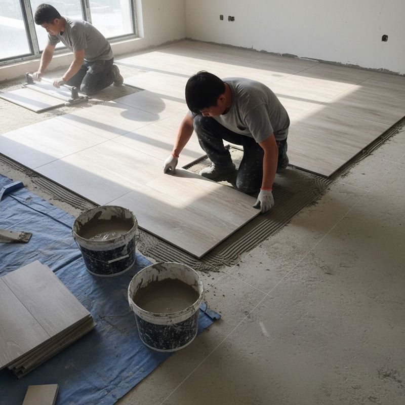 Slate Tile Floor Installation in Baltimore, MD
