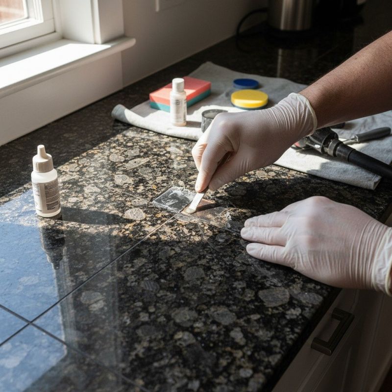 Terrazzo Tile Repair in Alpharetta, GA
